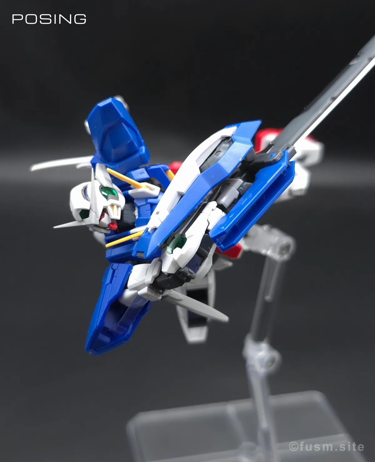 RG GN-001 ガンダムエクシア レビュー ポージング 24