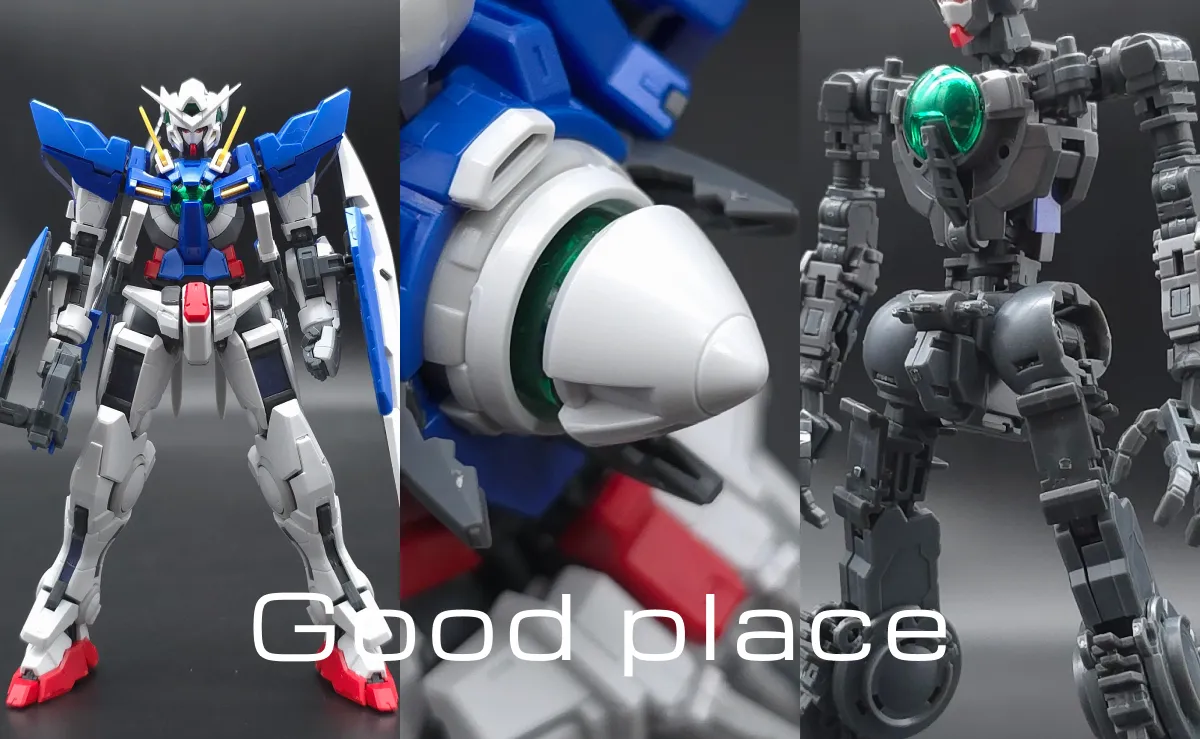 RG GN-001 ガンダムエクシア レビュー コラージュ 02