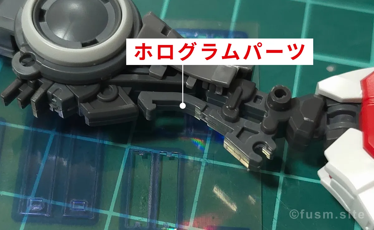 RG GN-001 ガンダムエクシア レビュー パーツ・構造・組み立て 04