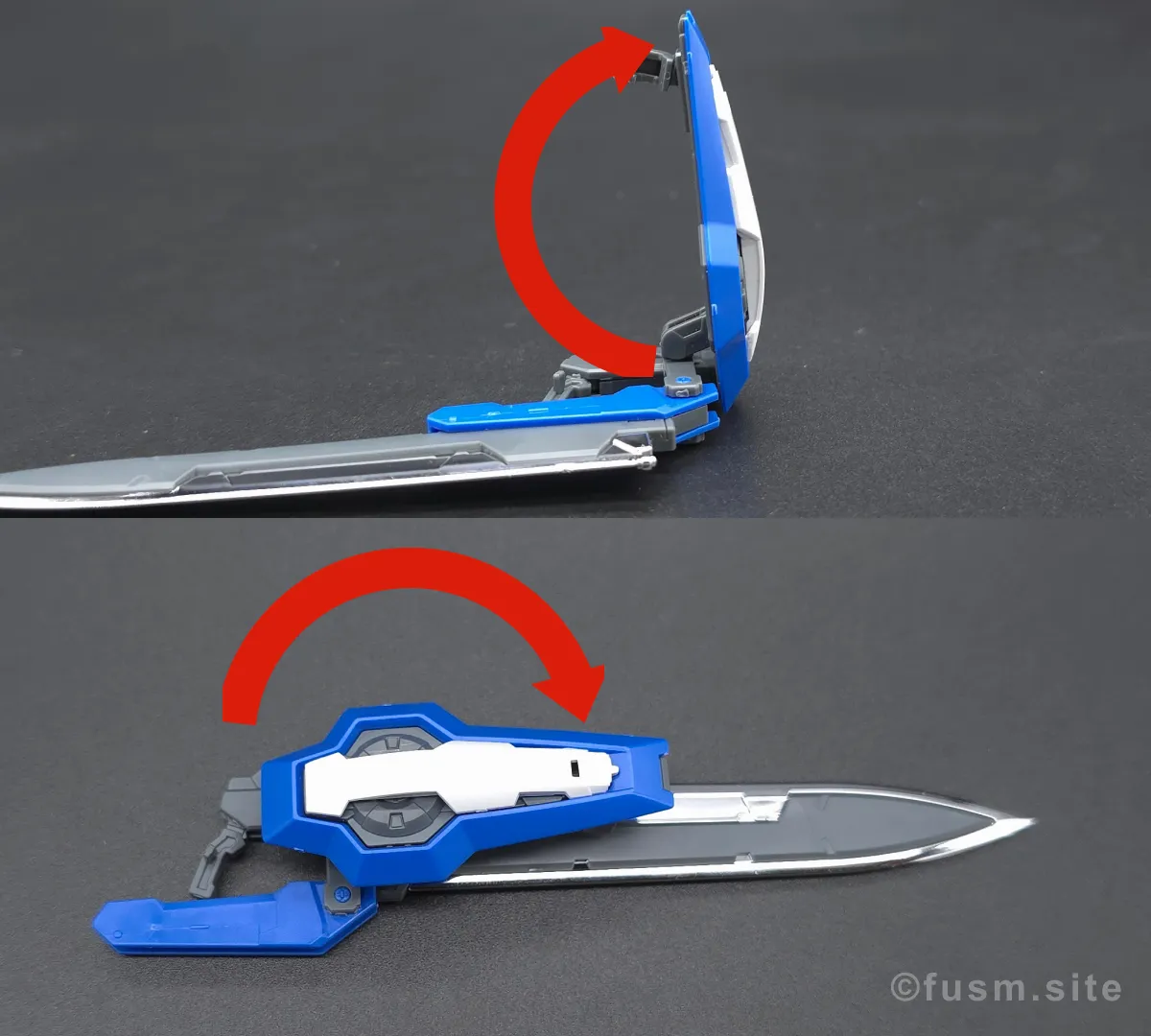 RG GN-001 ガンダムエクシア レビュー 付属品 12