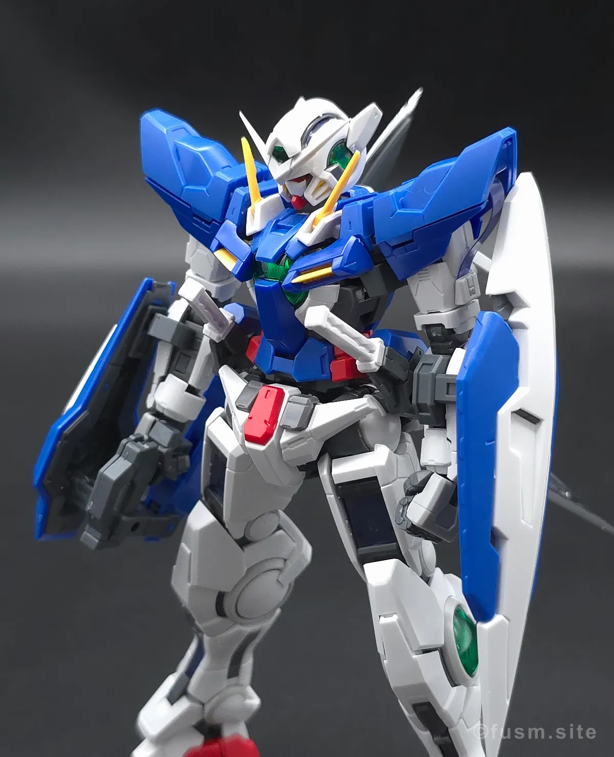 RG GN-001 ガンダムエクシア レビュー 多角的に見た全体の外観・素組み 07