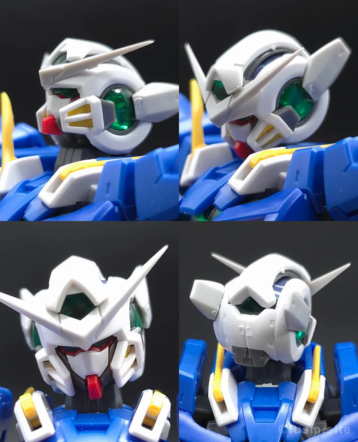 RG GN-001 ガンダムエクシア レビュー 頭部ディテール 可動域 01