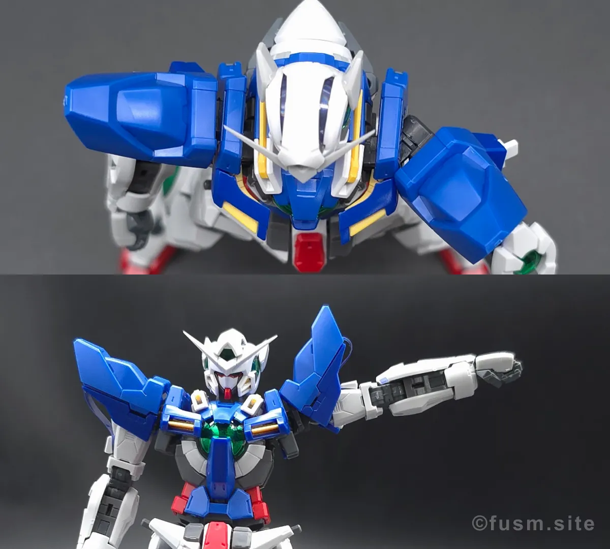 RG GN-001 ガンダムエクシア レビュー 肩ディテール 可動域 01