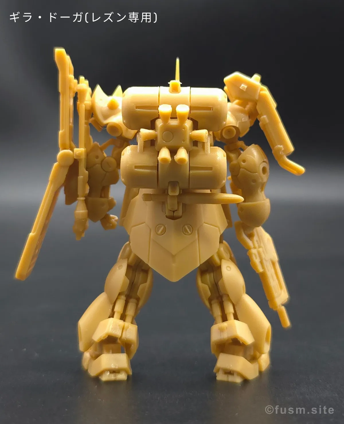 ガンダムアーティファクト第6弾レビュー 多角的に見た全体の外観・素組み 19