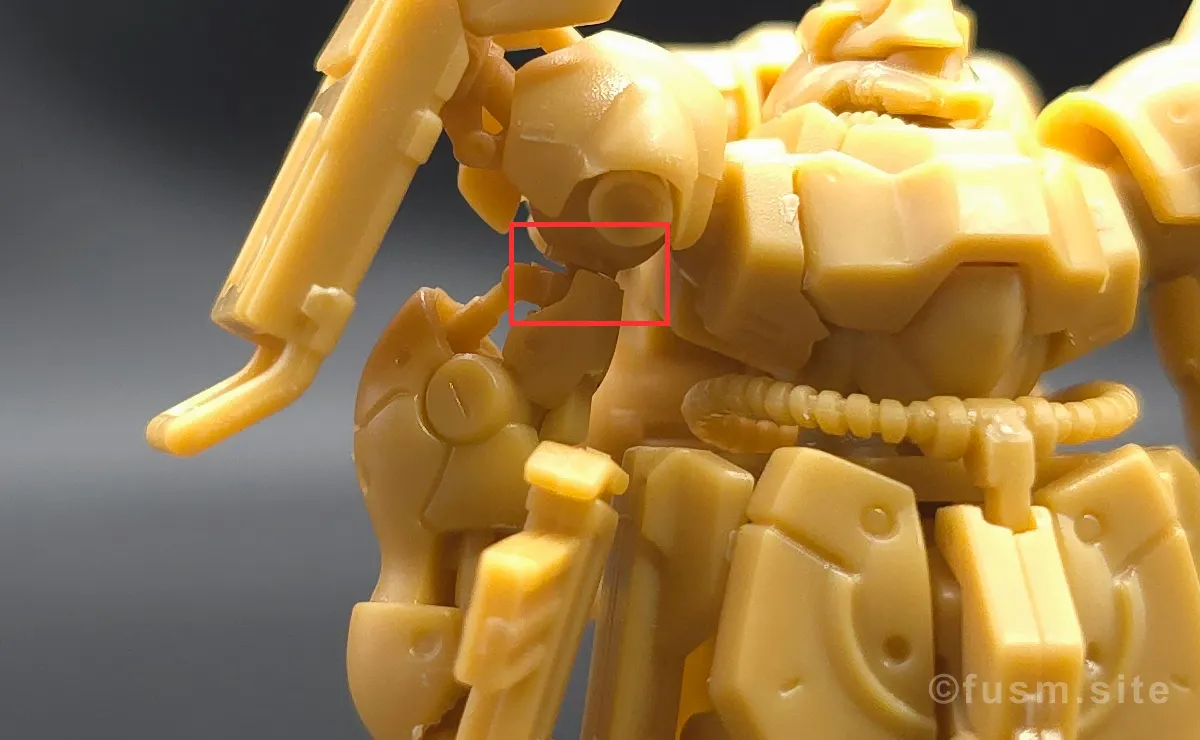 ガンダムアーティファクト第6弾レビュー 多角的に見た全体の外観・素組み 35