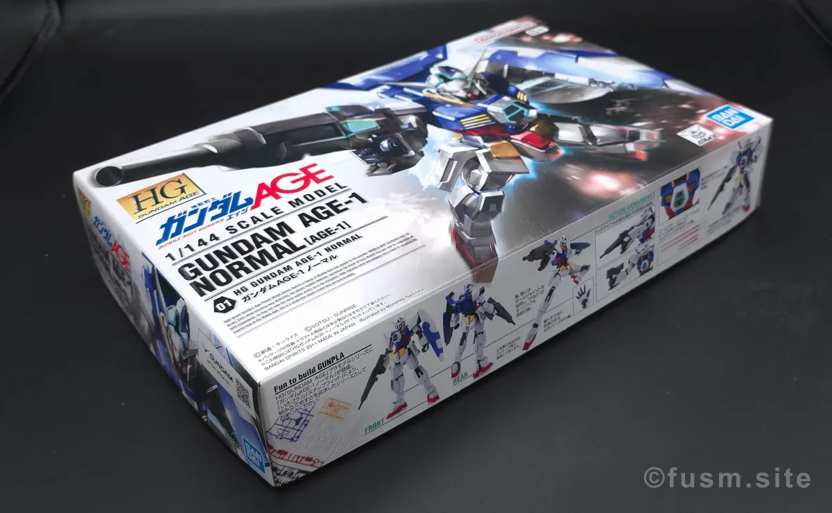HG ガンダムAGE-1 ノーマル レビュー パッケージ 02