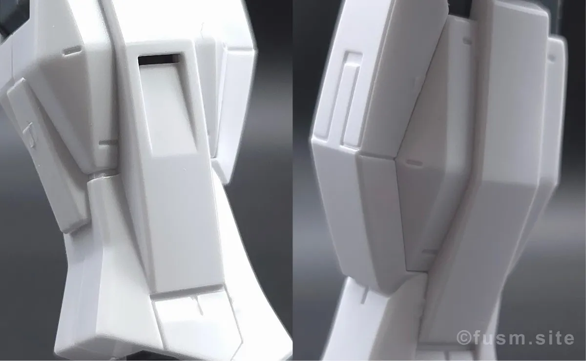 HG ガンダムAGE-1 ノーマル レビュー 脚部ディテール 03
