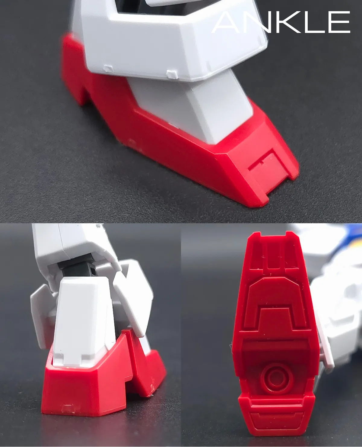 HG ガンダムAGE-1 ノーマル レビュー 脚部ディテール 04