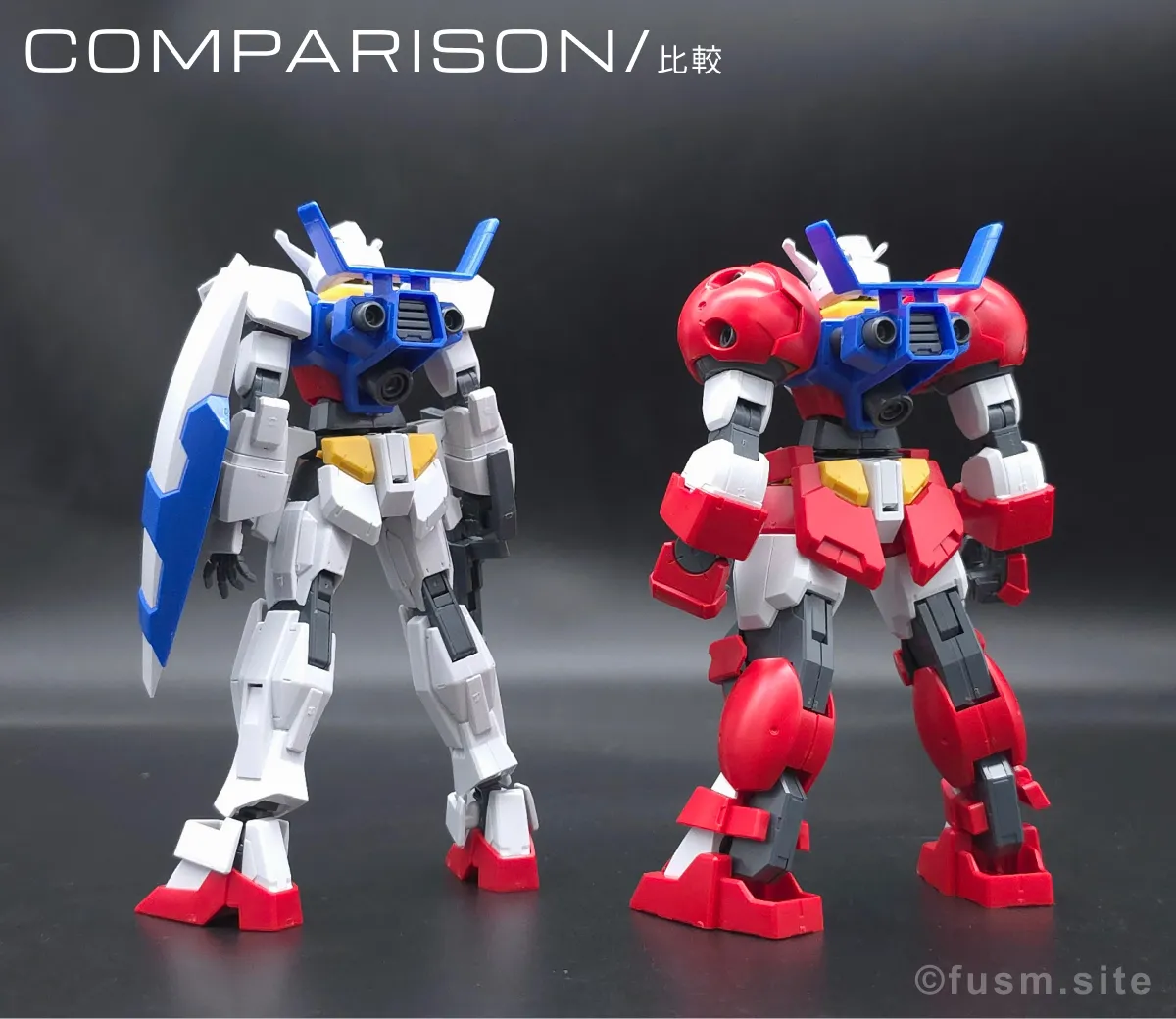 HG ガンダムAGE-1 ノーマル レビュー 比較 08