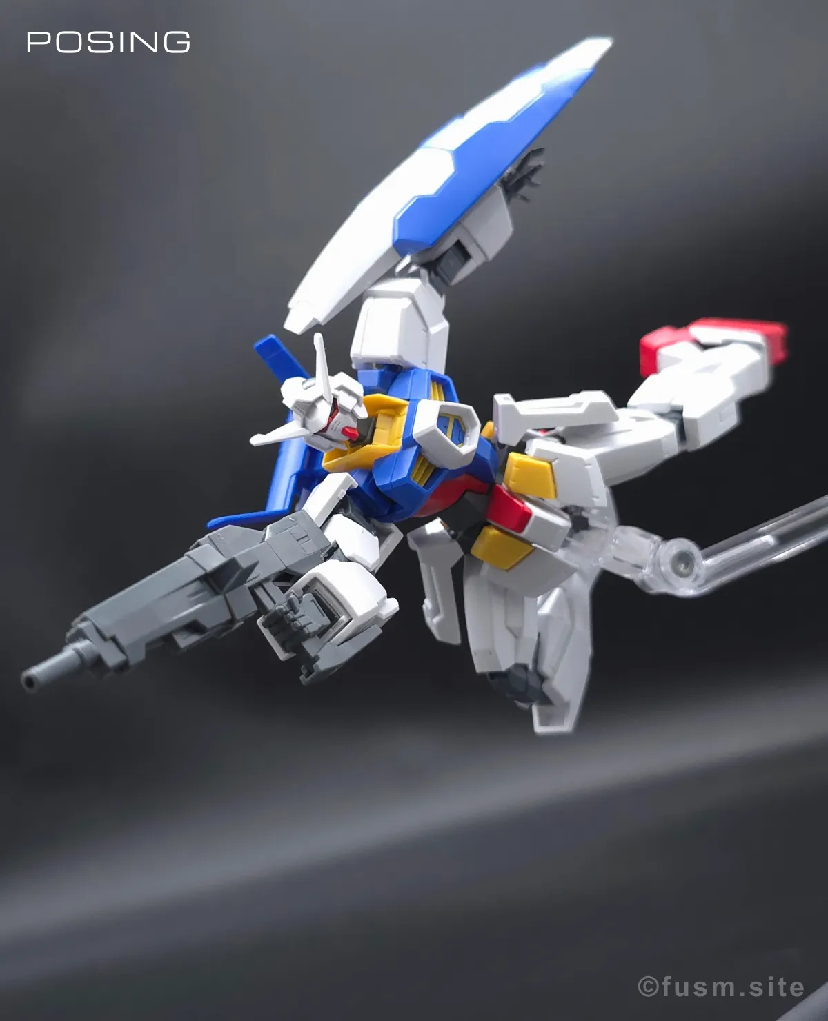 HG ガンダムAGE-1 ノーマル レビュー ポージング 05