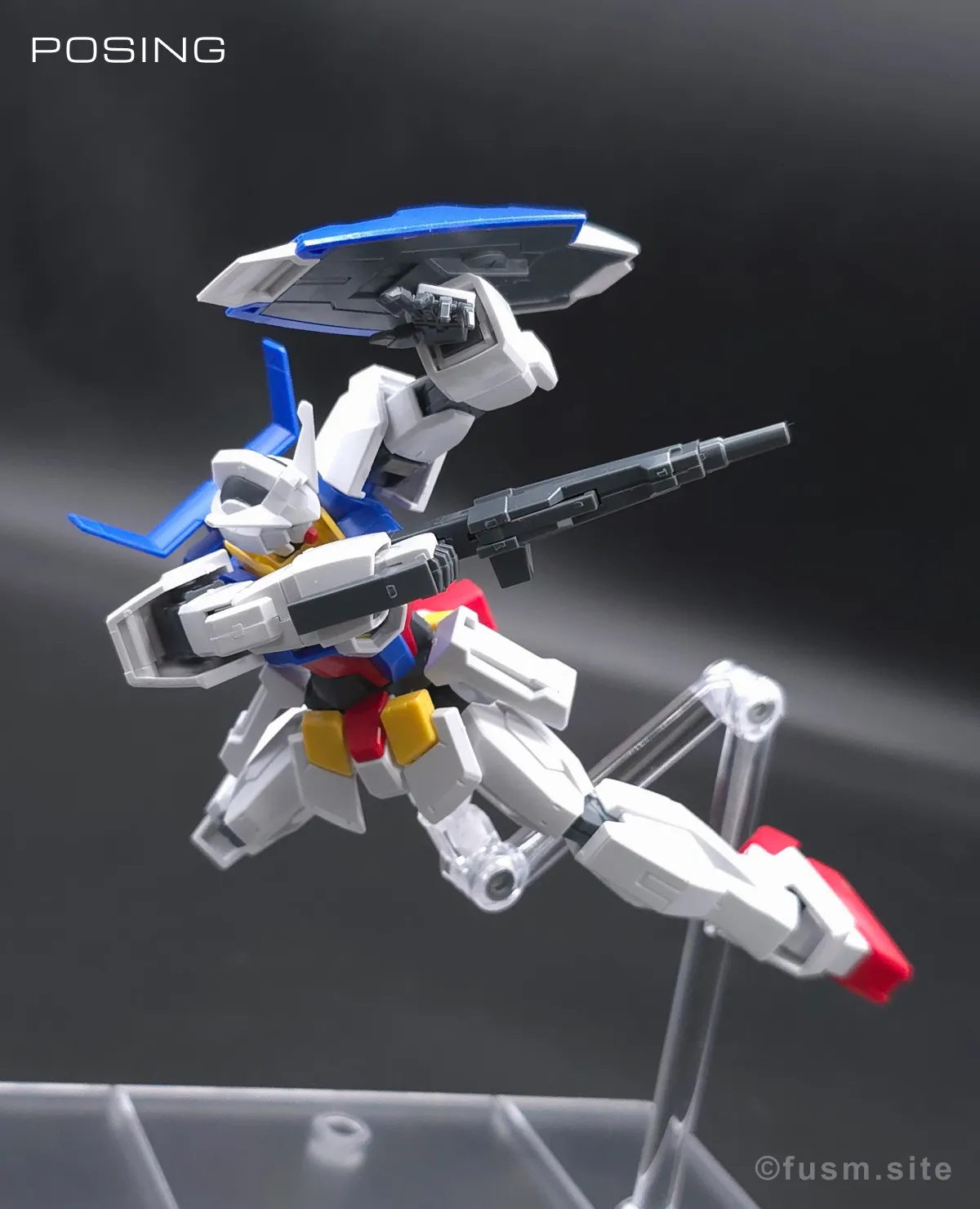 HG ガンダムAGE-1 ノーマル レビュー ポージング 06