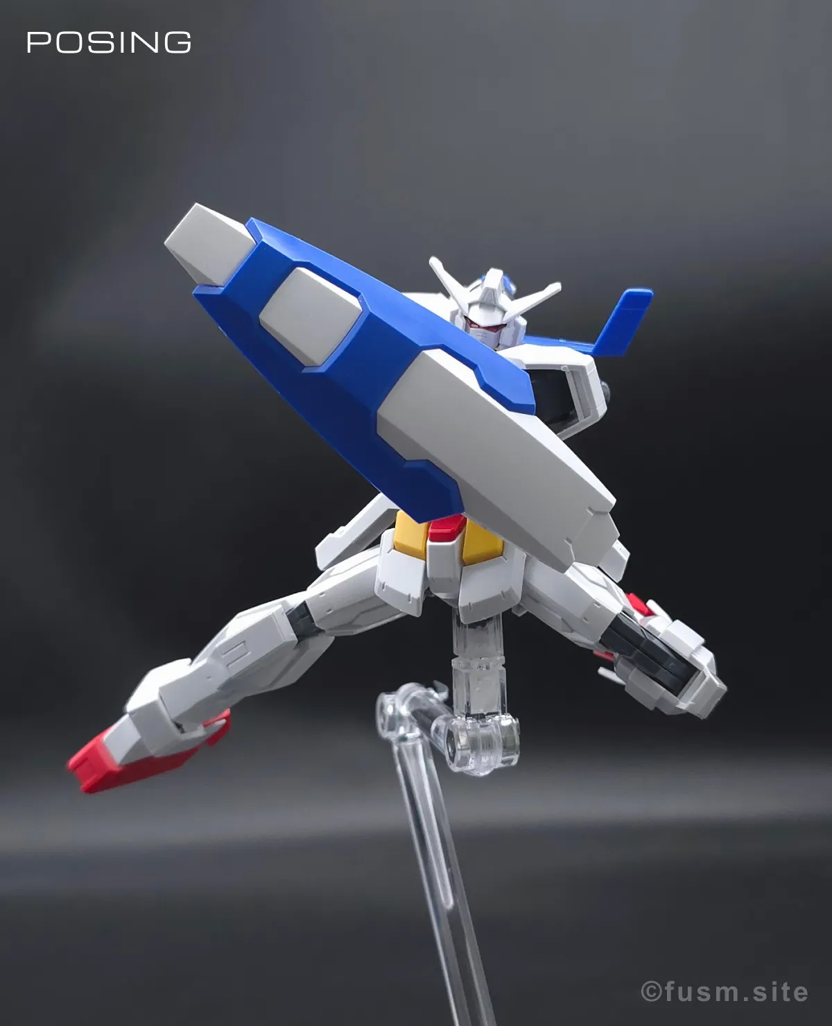 HG ガンダムAGE-1 ノーマル レビュー ポージング 07