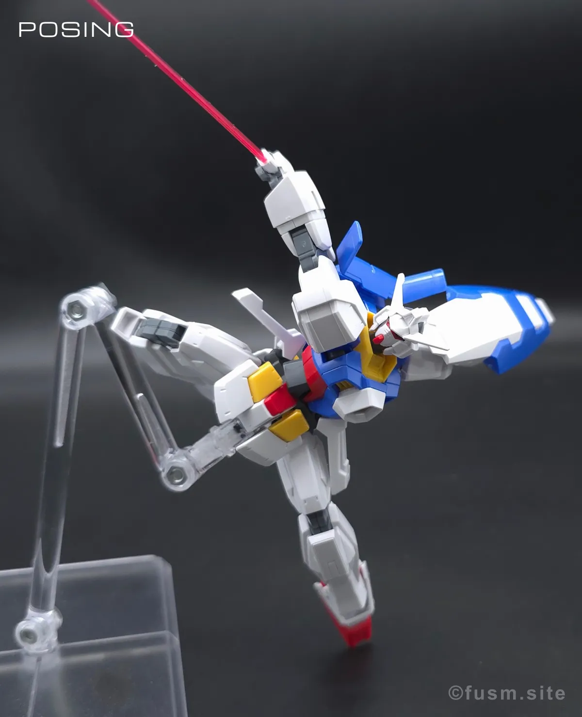HG ガンダムAGE-1 ノーマル レビュー ポージング 12