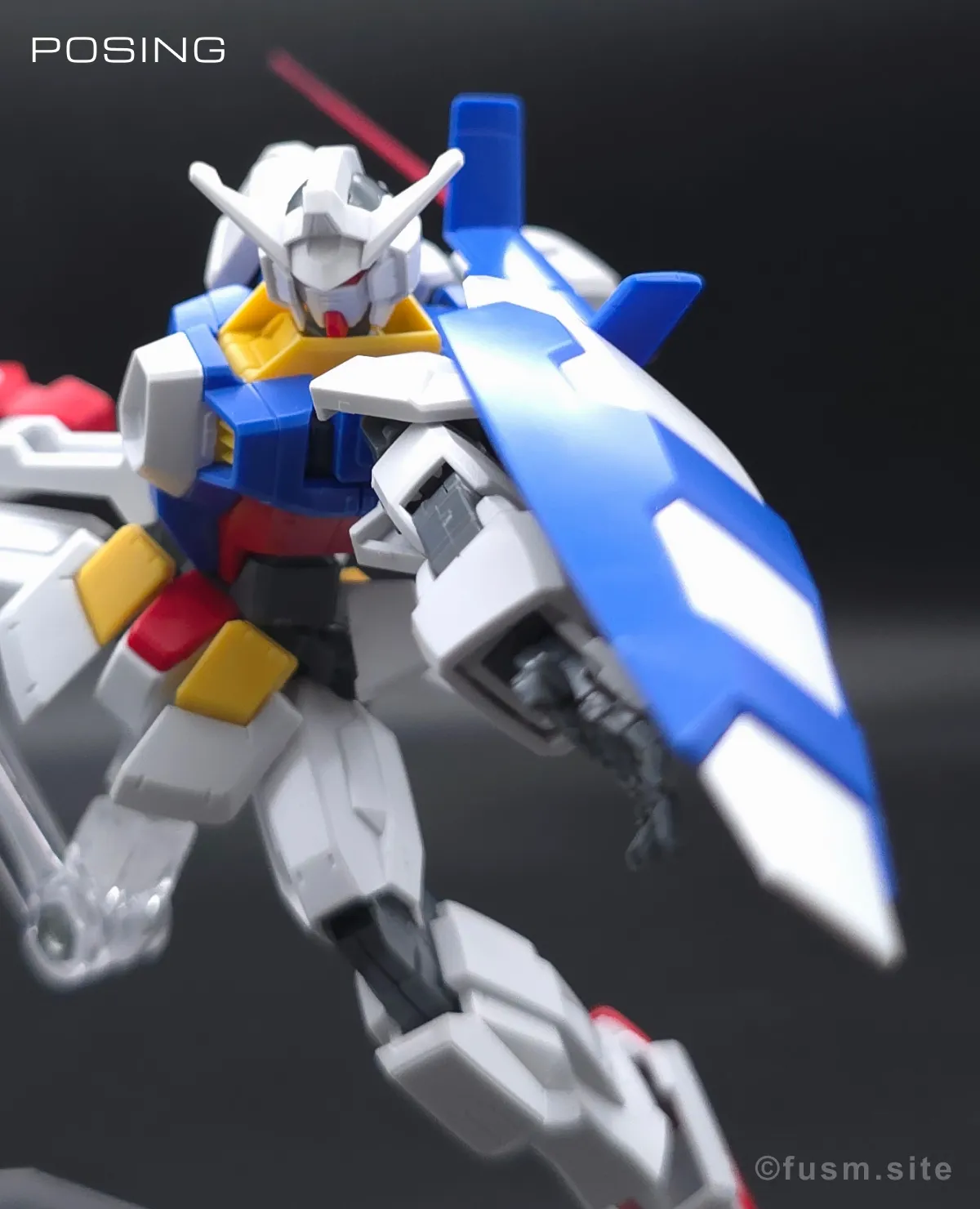 HG ガンダムAGE-1 ノーマル レビュー ポージング 14