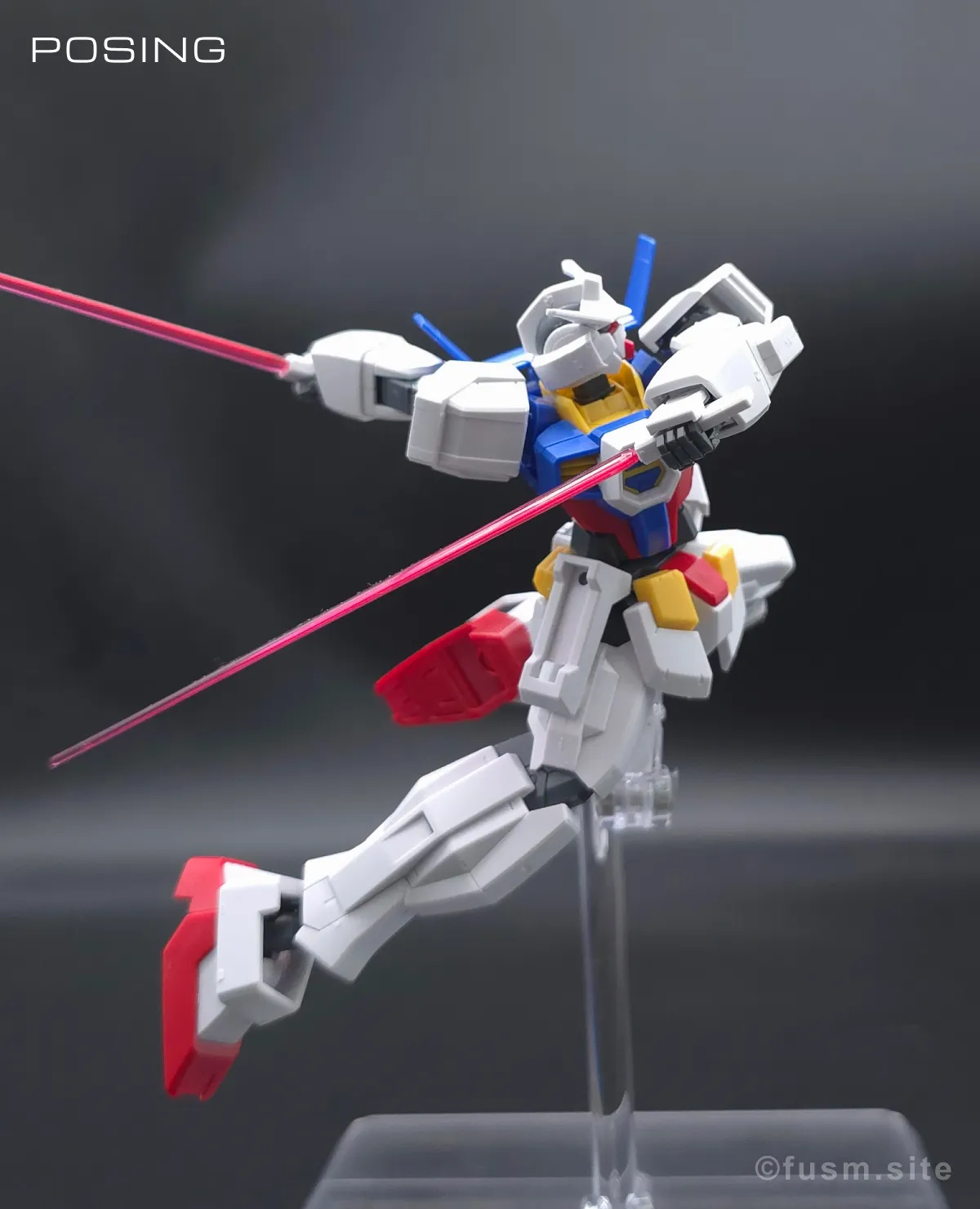 HG ガンダムAGE-1 ノーマル レビュー ポージング 15