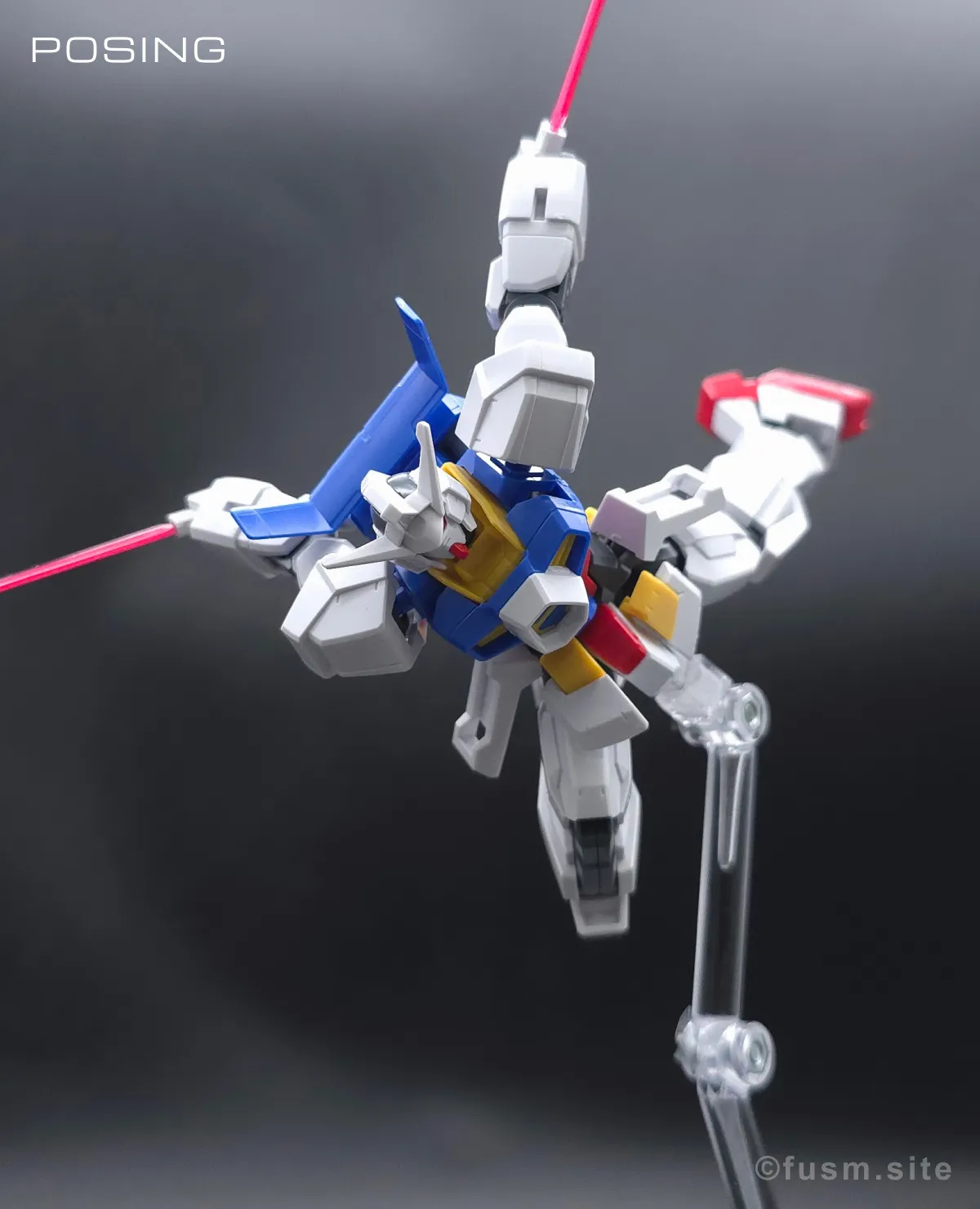 HG ガンダムAGE-1 ノーマル レビュー ポージング 16