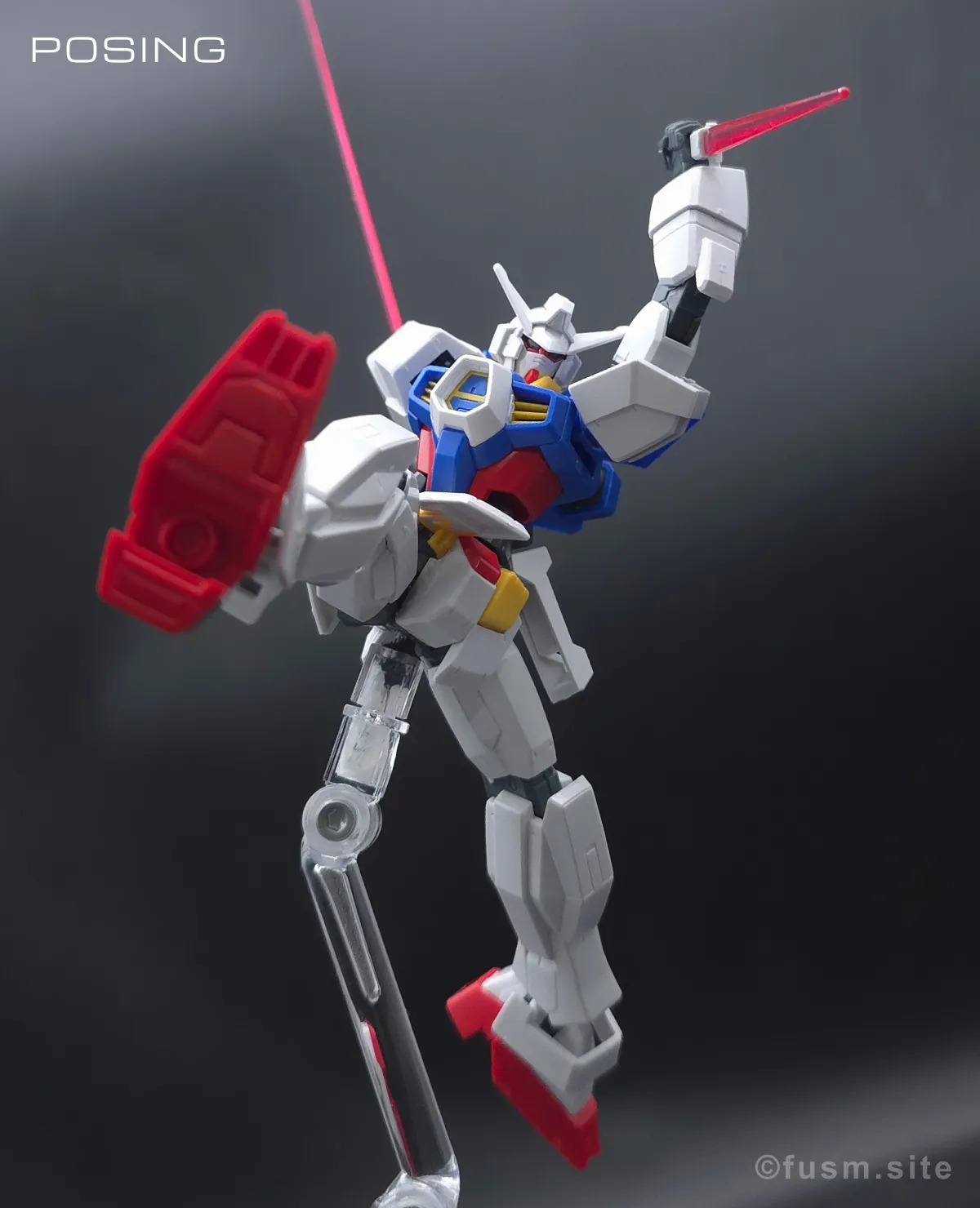 HG ガンダムAGE-1 ノーマル レビュー ポージング 18