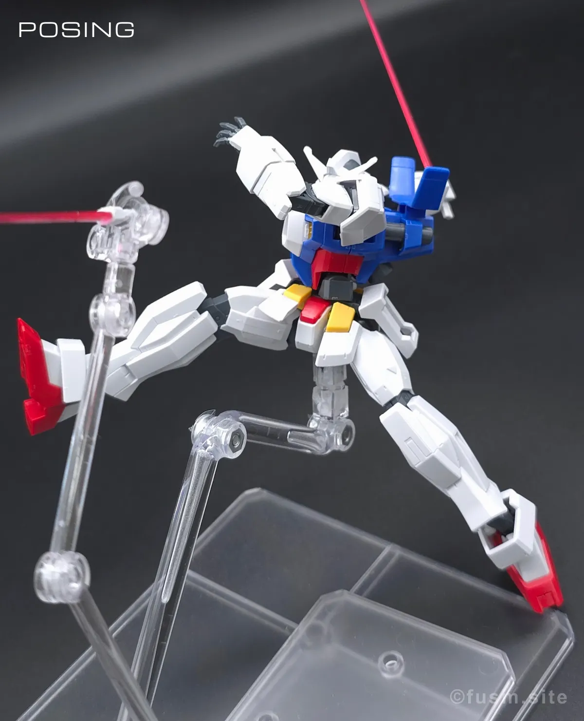 HG ガンダムAGE-1 ノーマル レビュー ポージング 19