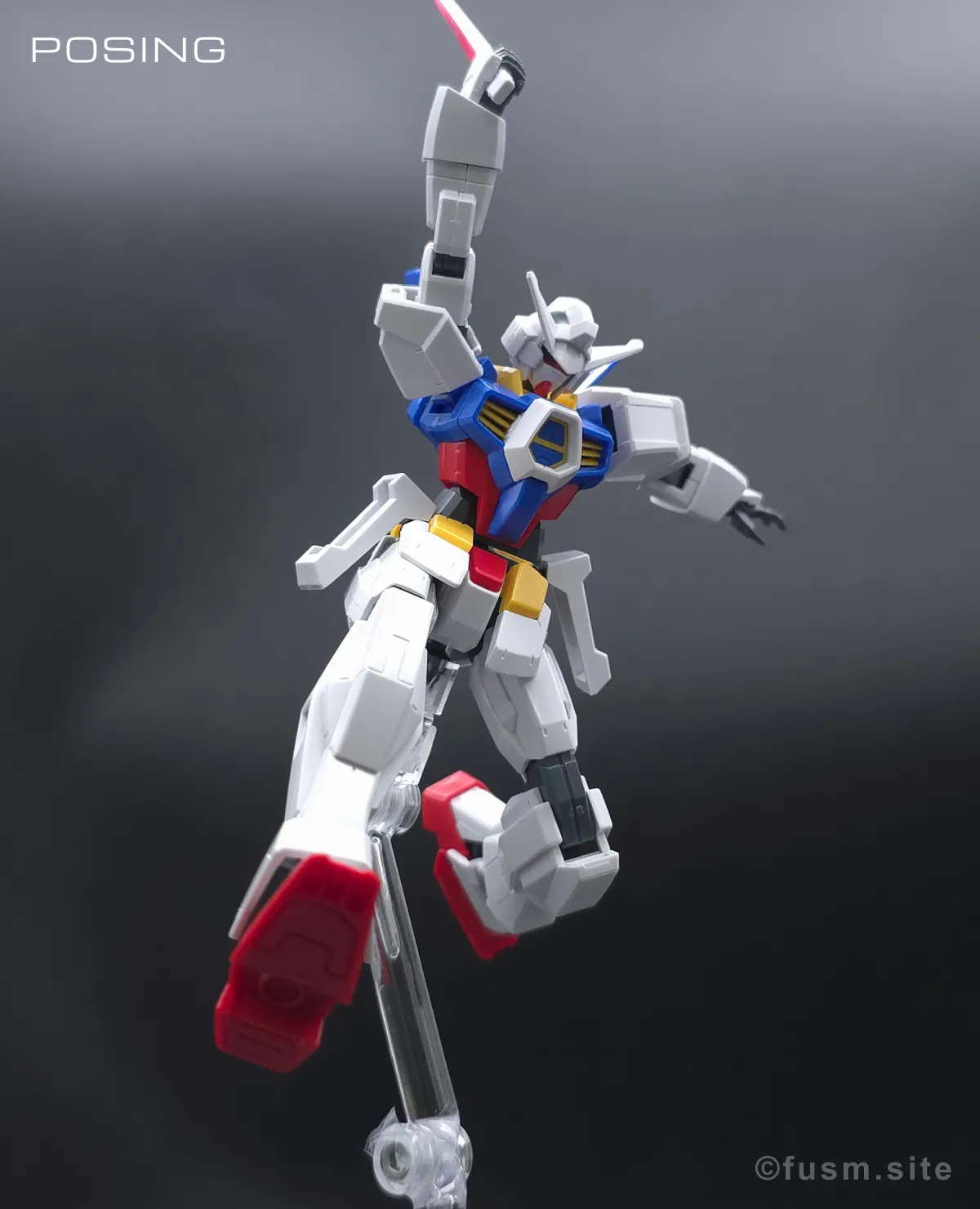 HG ガンダムAGE-1 ノーマル レビュー ポージング 20