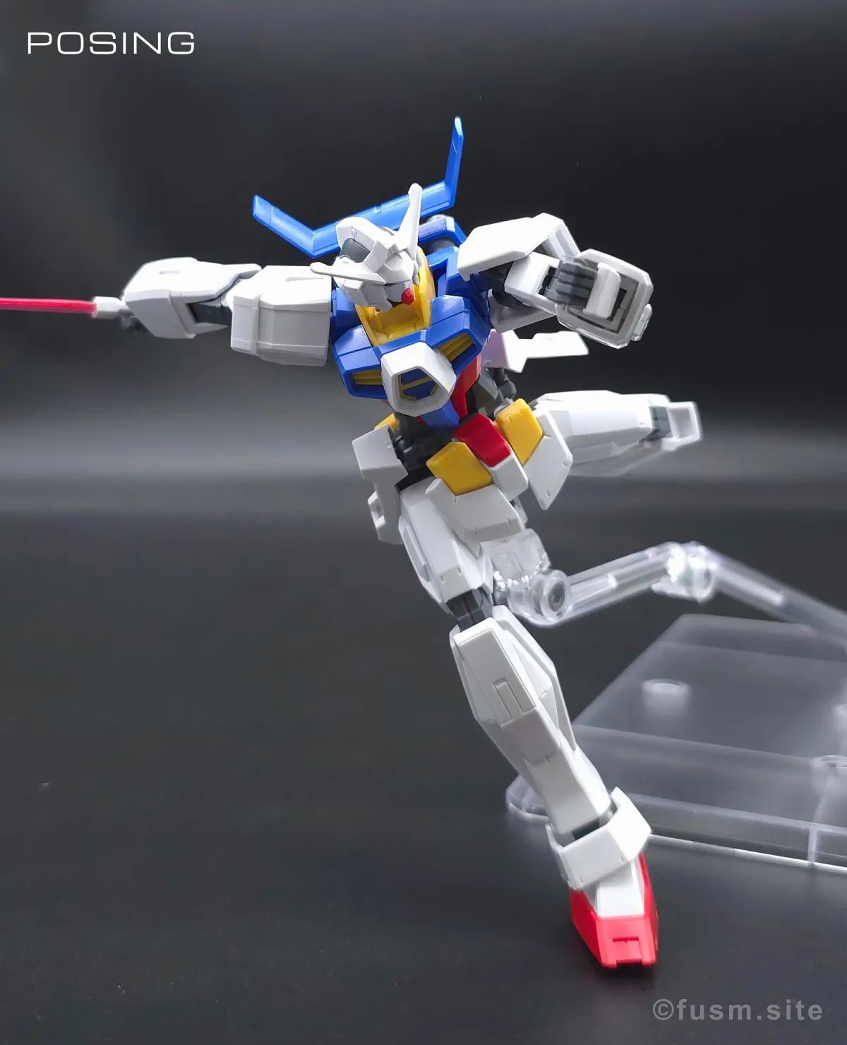 HG ガンダムAGE-1 ノーマル レビュー ポージング 21