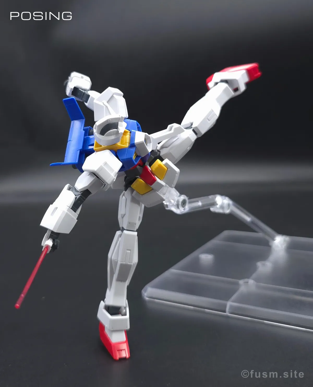 HG ガンダムAGE-1 ノーマル レビュー ポージング 22