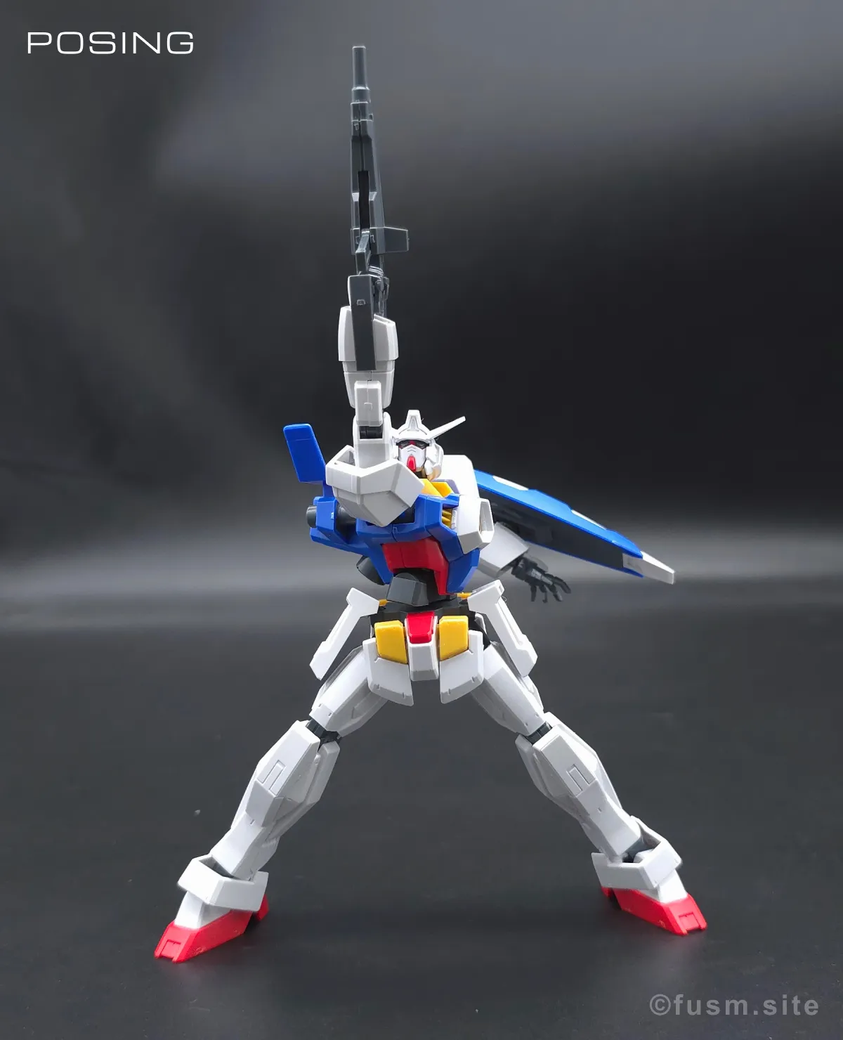 HG ガンダムAGE-1 ノーマル レビュー ポージング 23