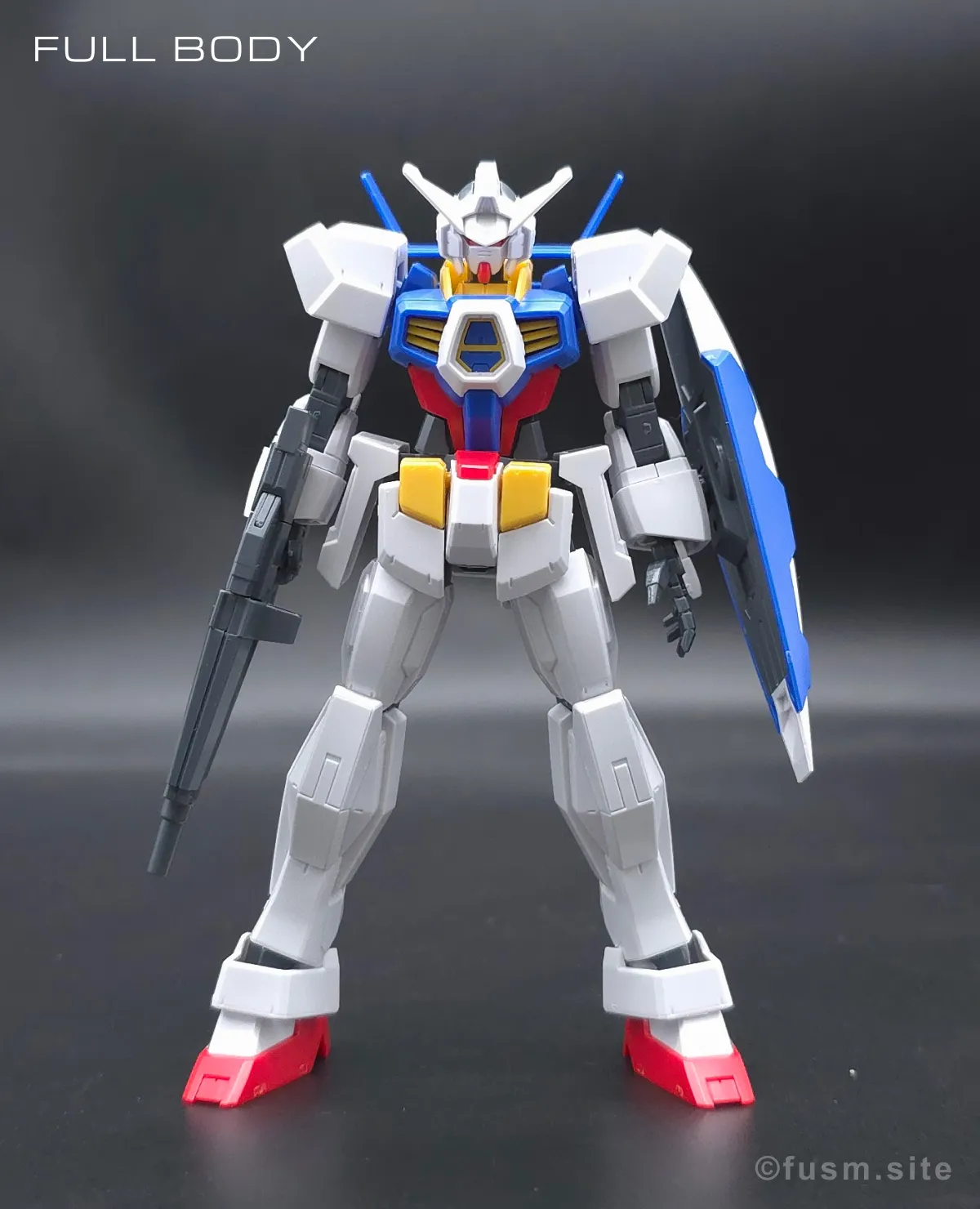 HG ガンダムAGE-1 ノーマル レビュー 多角的に見た全体の外観・素組み 01