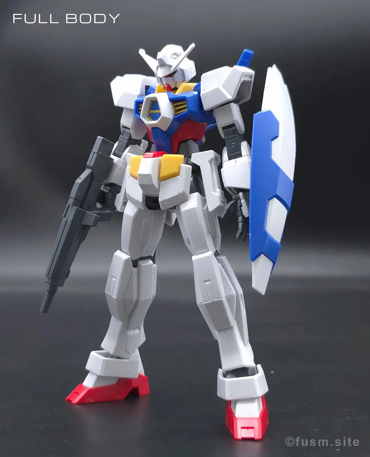HG ガンダムAGE-1 ノーマル レビュー 多角的に見た全体の外観・素組み 02