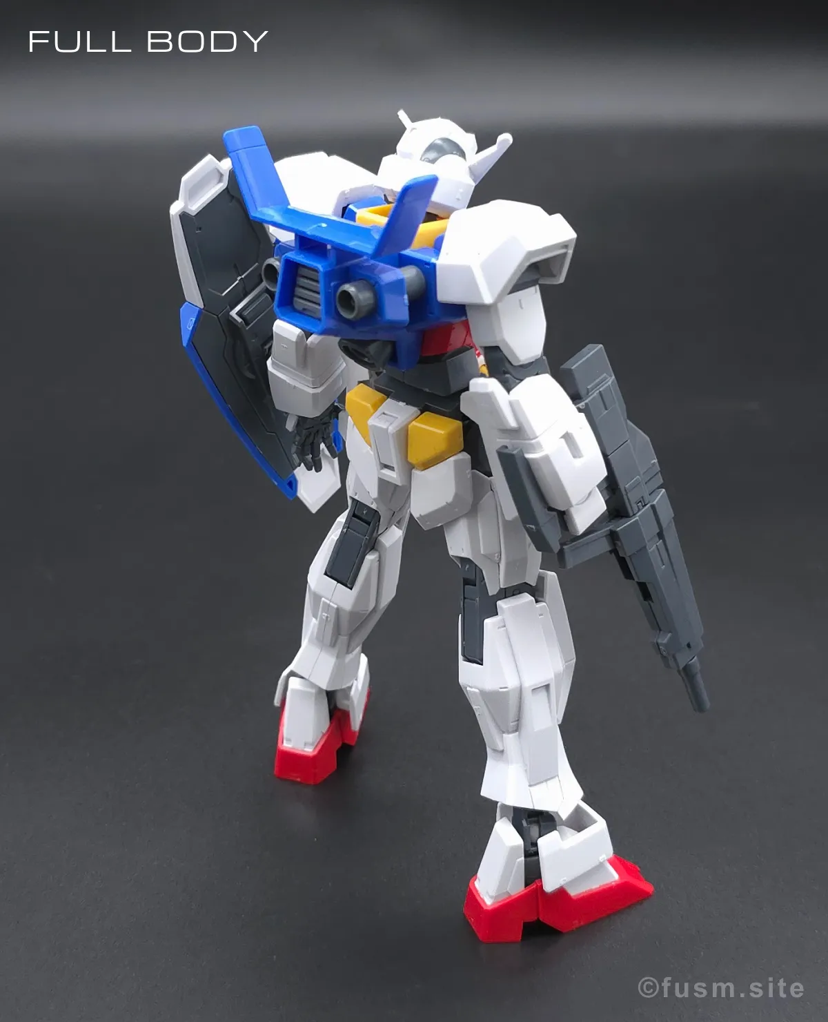 HG ガンダムAGE-1 ノーマル レビュー 多角的に見た全体の外観・素組み 05