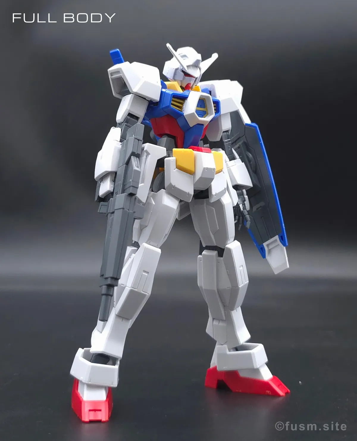 HG ガンダムAGE-1 ノーマル レビュー 多角的に見た全体の外観・素組み 06