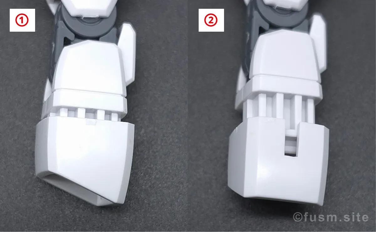 HG ガンダムAGE-1 ノーマル レビュー 耐久力が弱い箇所 03