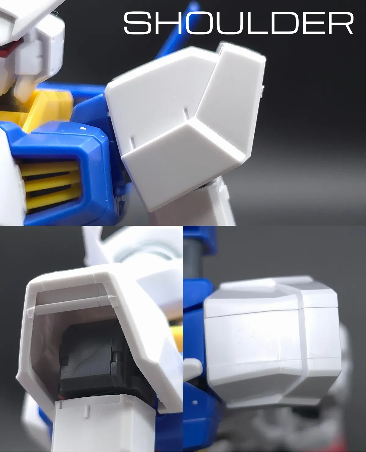 HG ガンダムAGE-1 ノーマル レビュー 肩ディテール 01