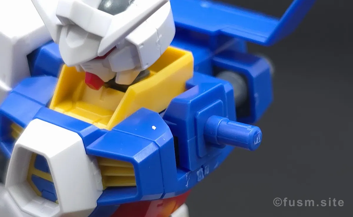 HG ガンダムAGE-1 ノーマル レビュー 肩ディテール 可動域 02
