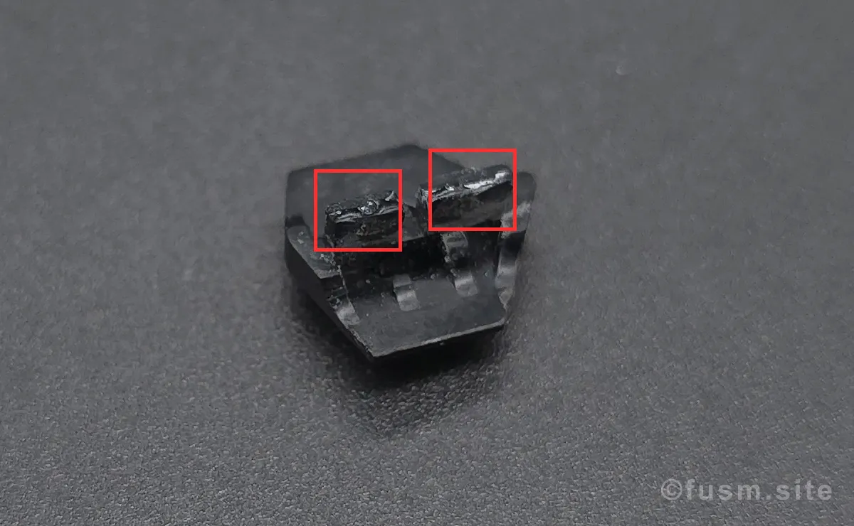 HG ブラックナイトスコードシヴァ レビュー 耐久力が弱い箇所 03