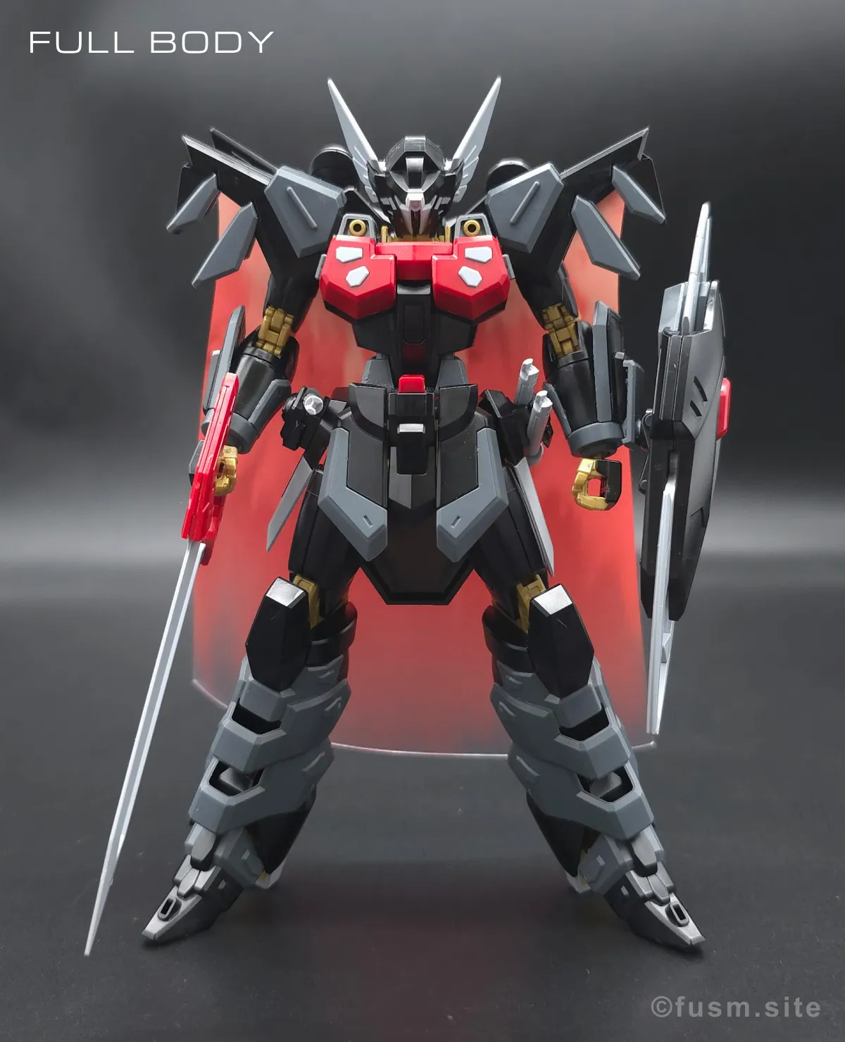 HG ブラックナイトスコードシヴァ レビュー 多角的に見た全体の外観・素組み 1