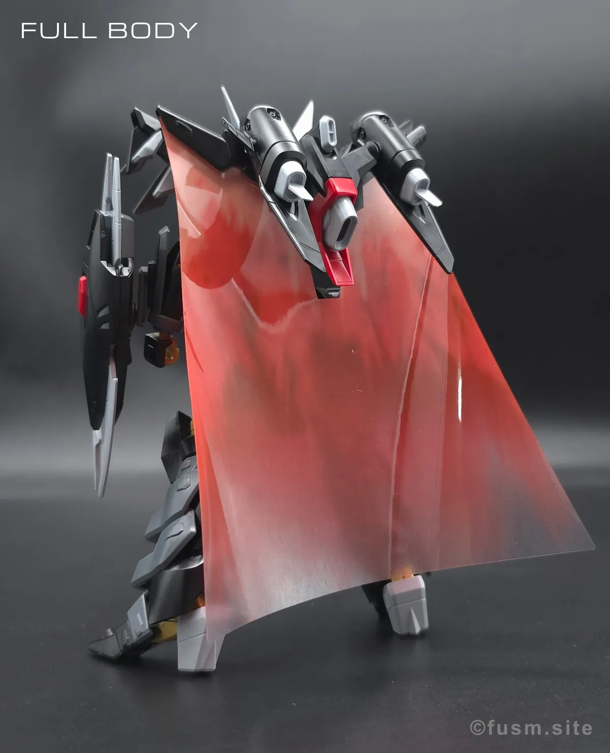 HG ブラックナイトスコードシヴァ レビュー 多角的に見た全体の外観・素組み 03