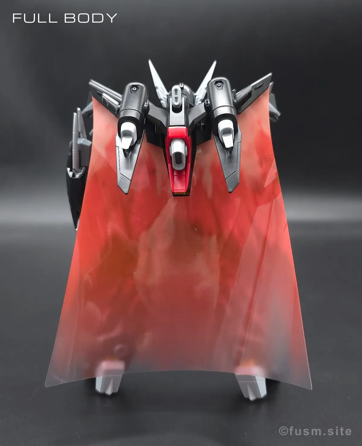 HG ブラックナイトスコードシヴァ レビュー 多角的に見た全体の外観・素組み 04