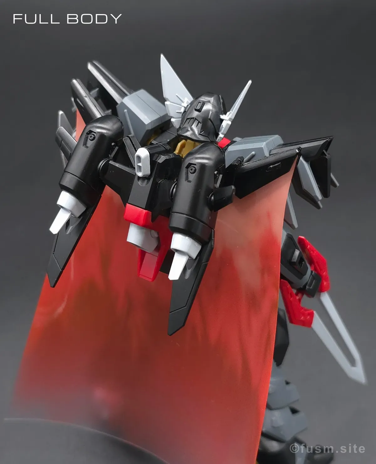 HG ブラックナイトスコードシヴァ レビュー 多角的に見た全体の外観・素組み 05