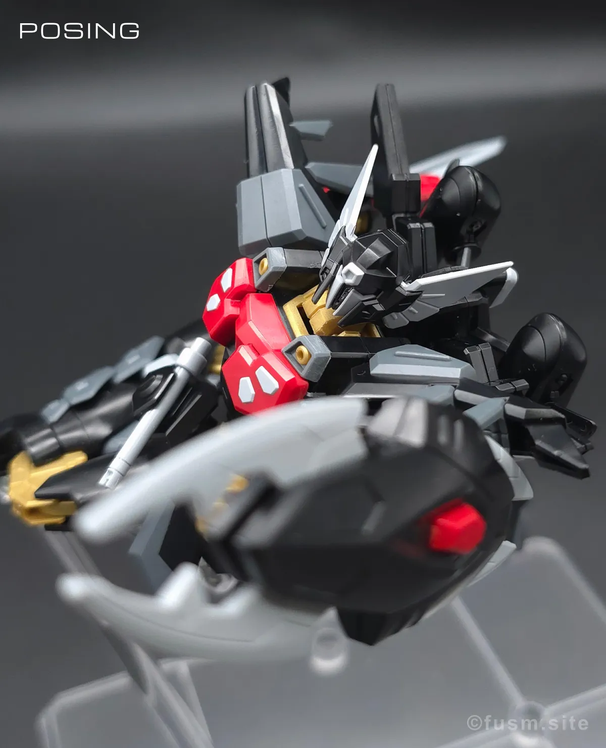 HG ブラックナイトスコードシヴァ レビュー ポージング 02