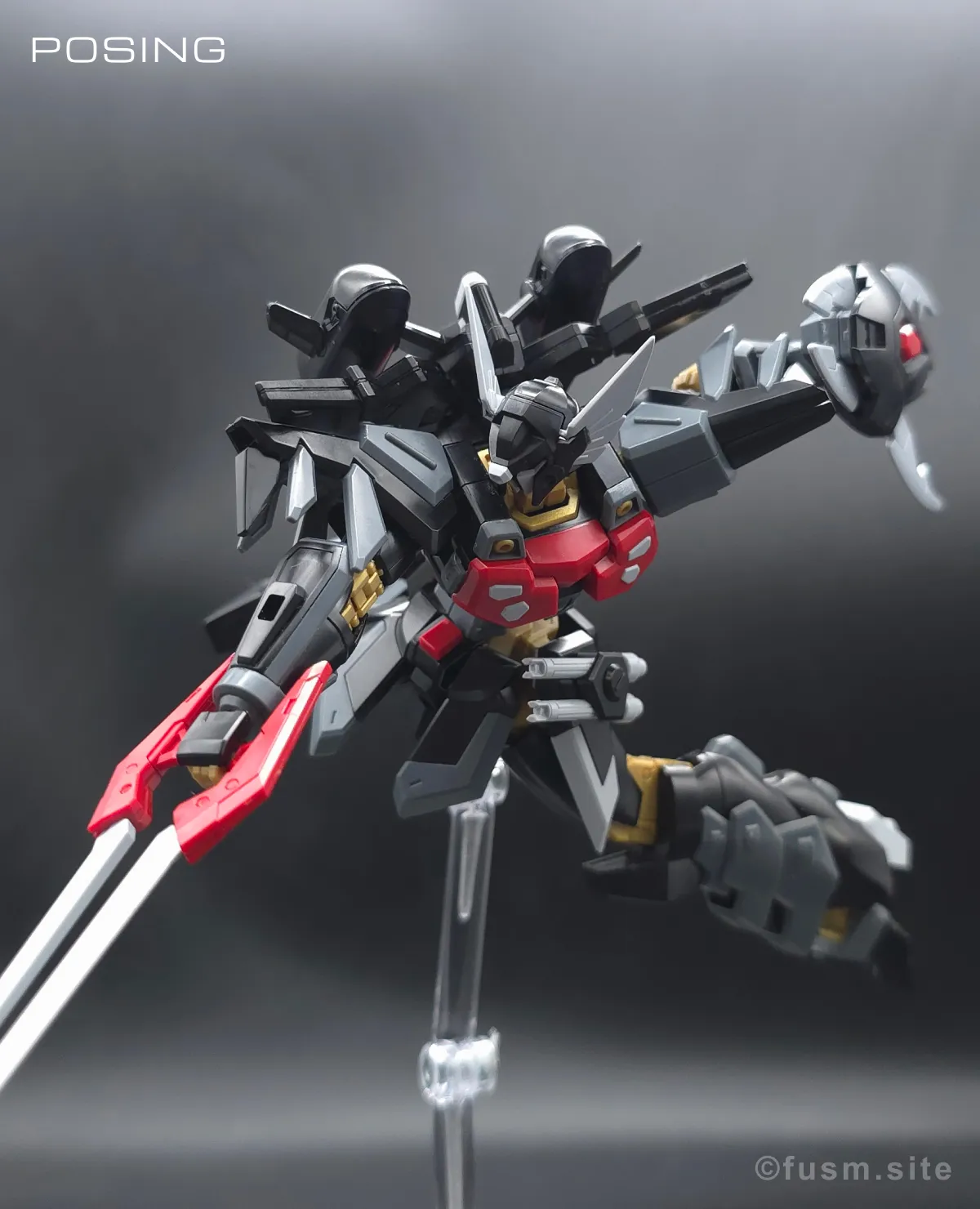 HG ブラックナイトスコードシヴァ レビュー ポージング 03