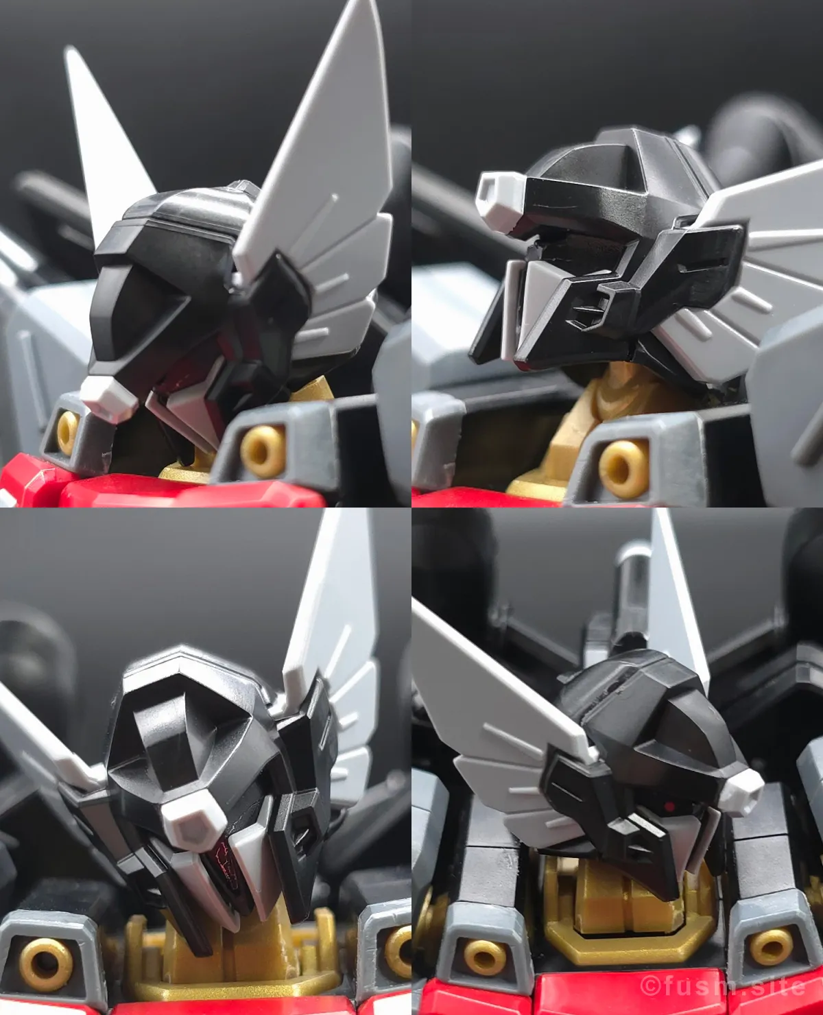 HG ブラックナイトスコードシヴァ レビュー 頭部ディテール 可動域 01