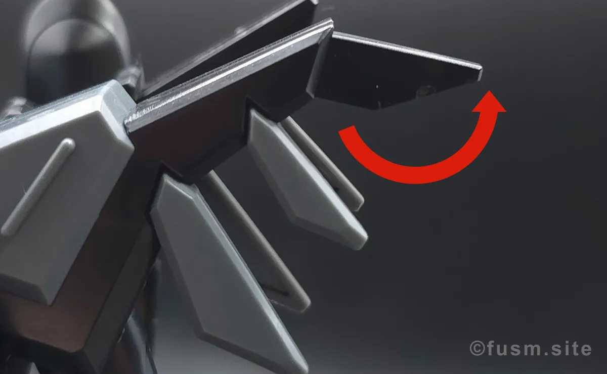 HG ブラックナイトスコードシヴァ レビュー 肩ディテール 可動域 01