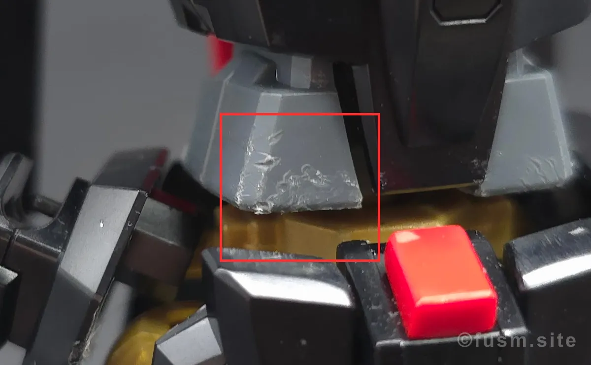 HG ブラックナイトスコードシヴァ レビュー 胴体ディテール 可動域 03