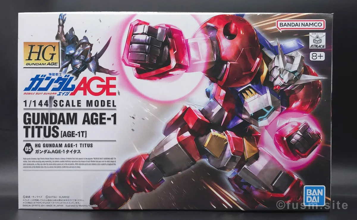 HG ガンダムAGE-1 タイタス レビュー パッケージ 01