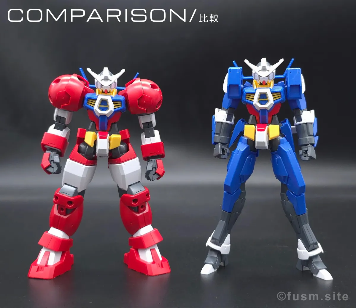HG ガンダムAGE-1 タイタス レビュー 比較 07