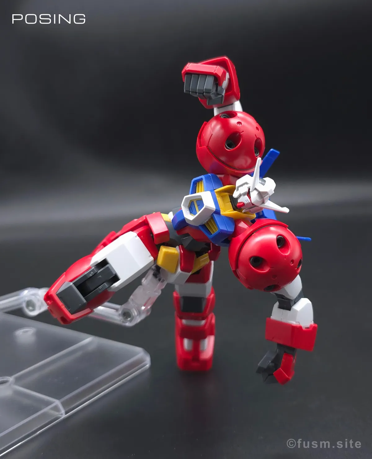 HG ガンダムAGE-1 タイタス レビュー ポージング 03