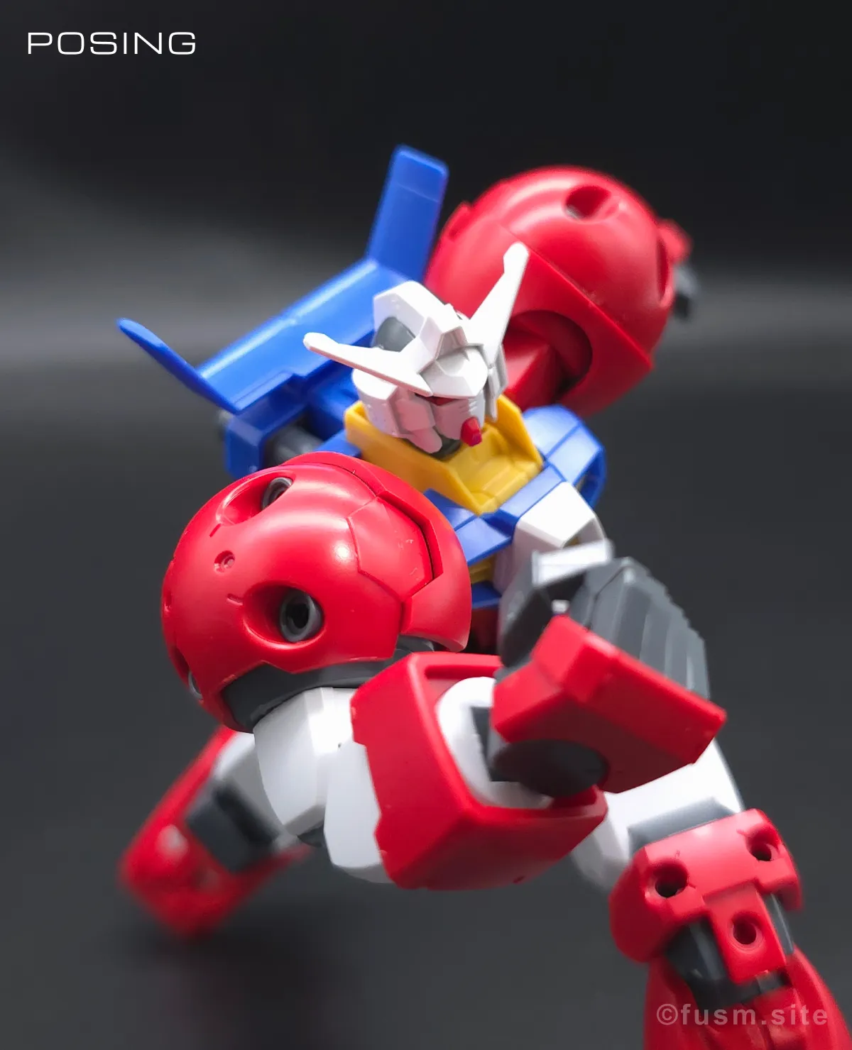 HG ガンダムAGE-1 タイタス レビュー ポージング 04