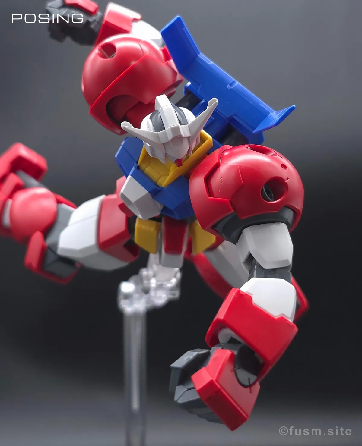 HG ガンダムAGE-1 タイタス レビュー ポージング 05