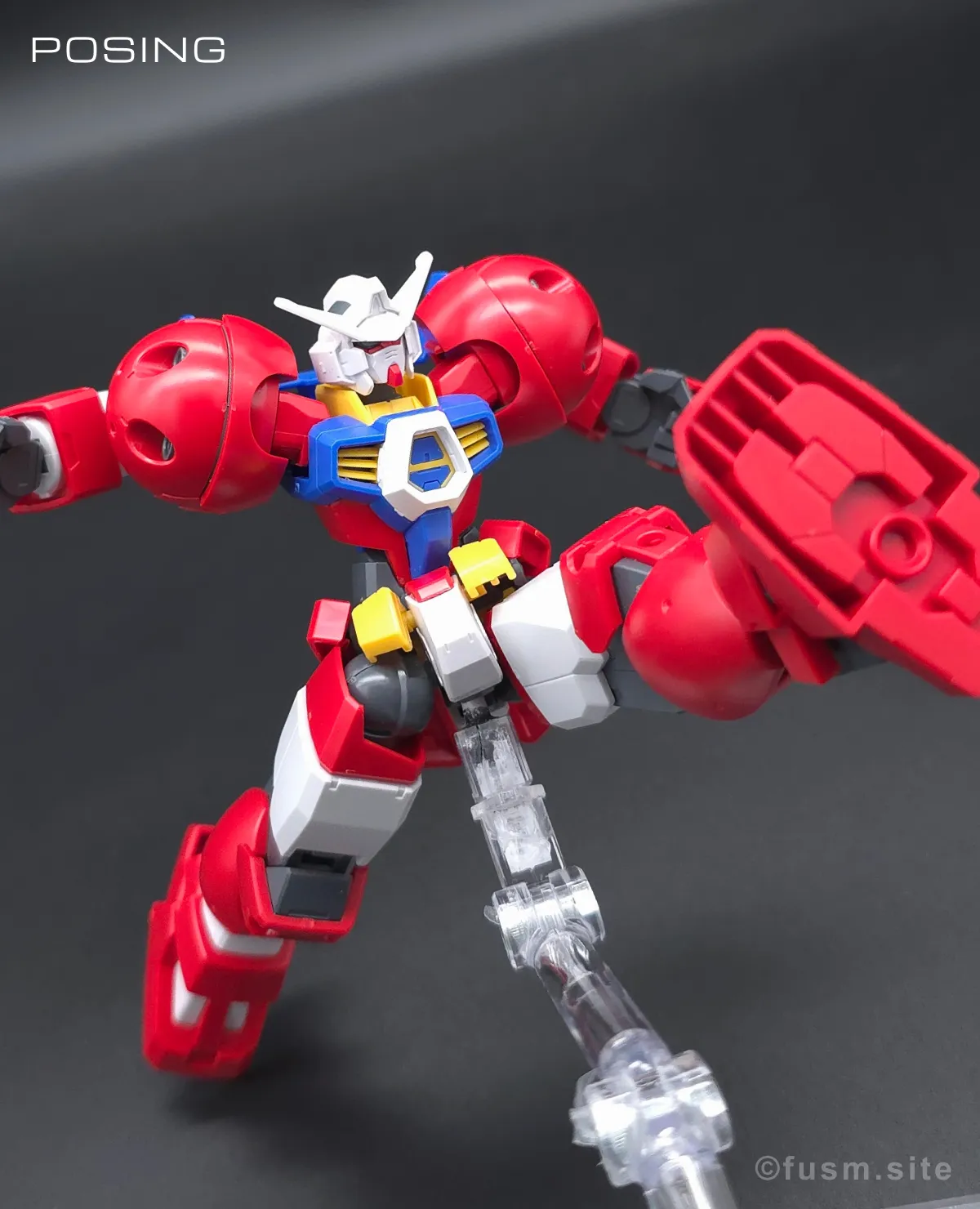 HG ガンダムAGE-1 タイタス レビュー ポージング 06