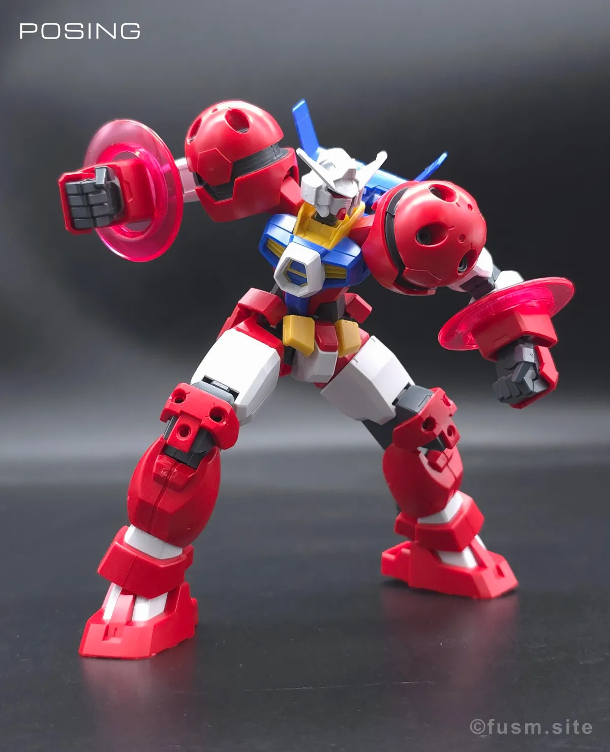 HG ガンダムAGE-1 タイタス レビュー ポージング 07